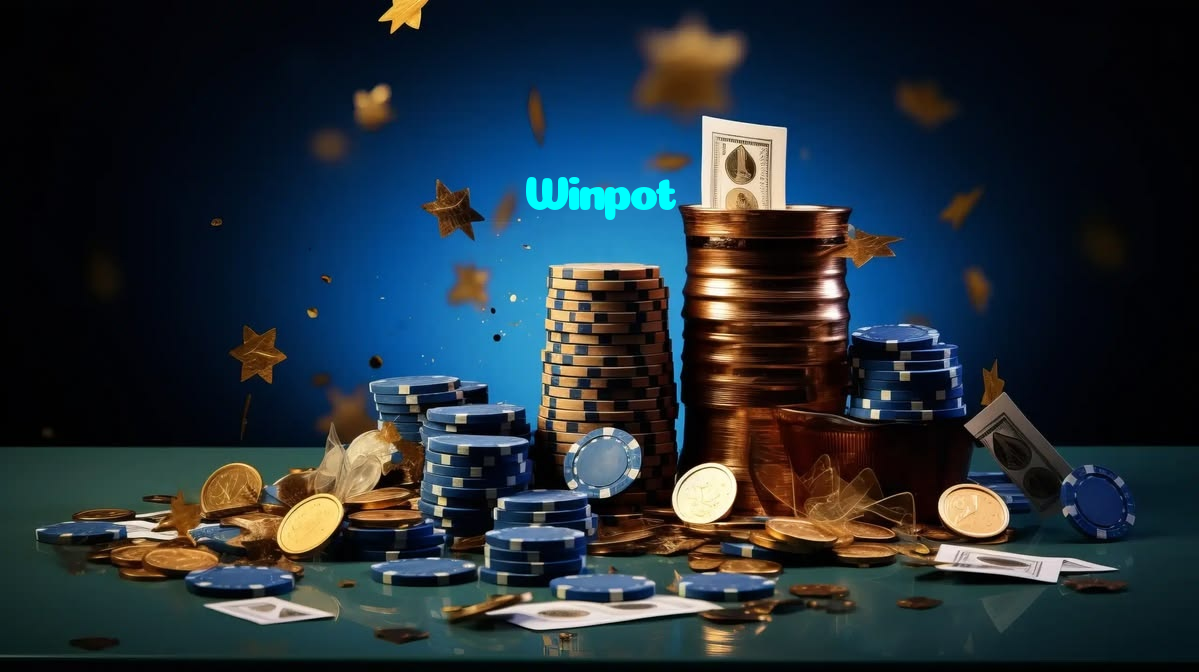 Winpot casino presented on mobile device in Pakistan with slots and live games