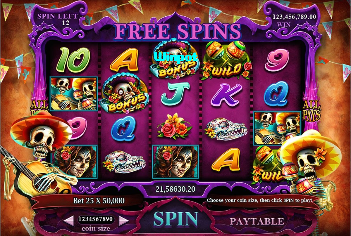 available types of Winpot bet including pre-match live express and system bets